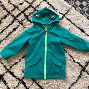 Boys Frog Raincoat